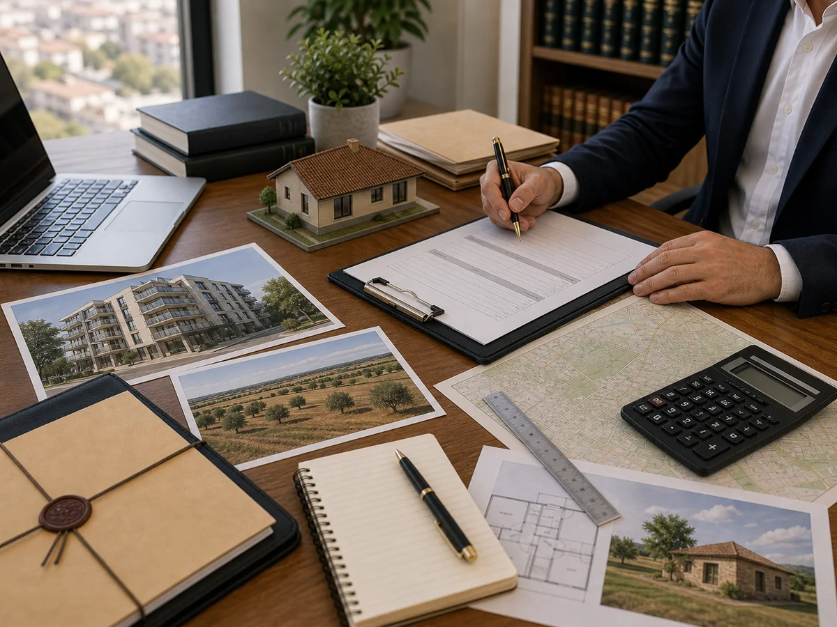 Informe de tasación de vivienda y finca heredada