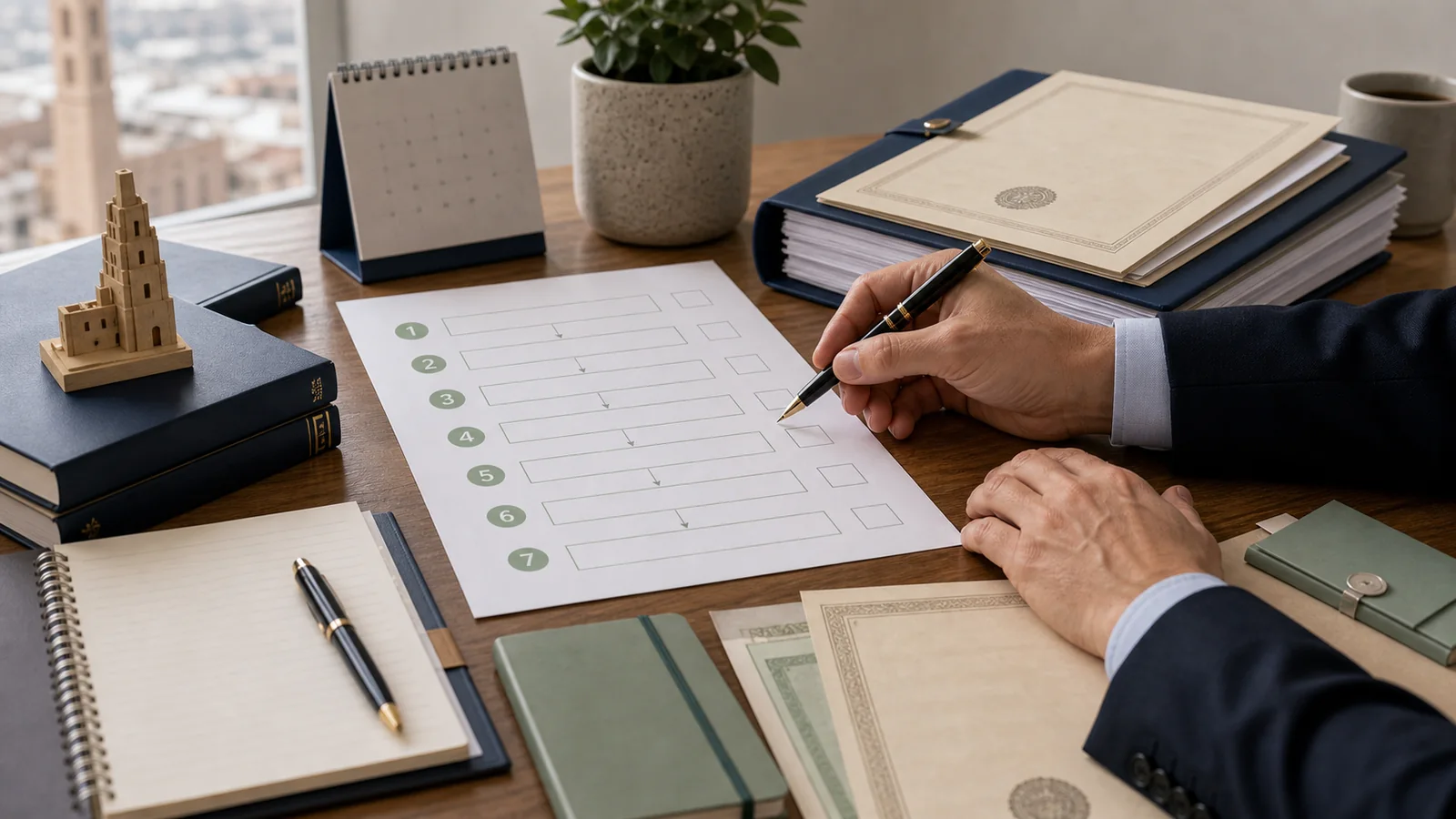 Checklist de pasos para tramitar una herencia